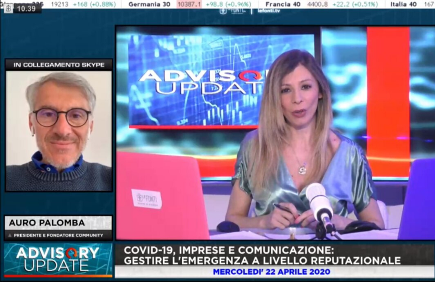 Intervista di Auro Palomba a Le Fonti TV